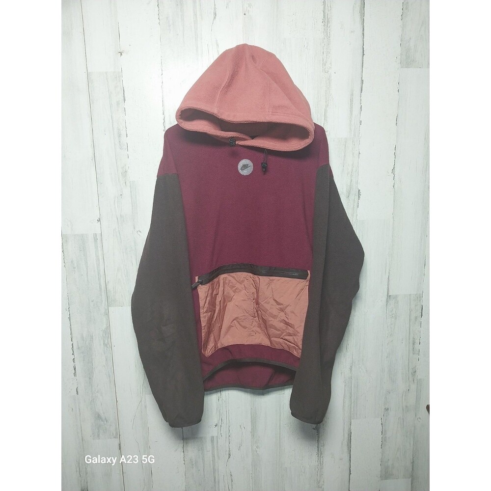 Nike Fleece Pullover Utility Hoodie Sweatshirt Therma-Fit DZ5641-638 Men's L